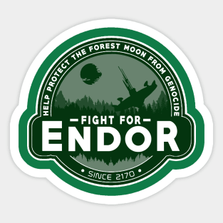 Save Endor Sticker